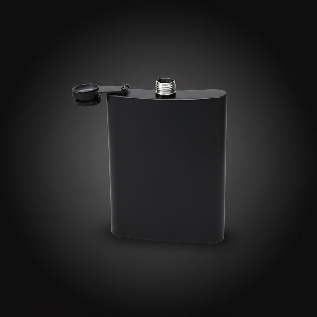 GRUFF Flask — Black Steel