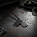 GRUFF Pendant — Black Steel