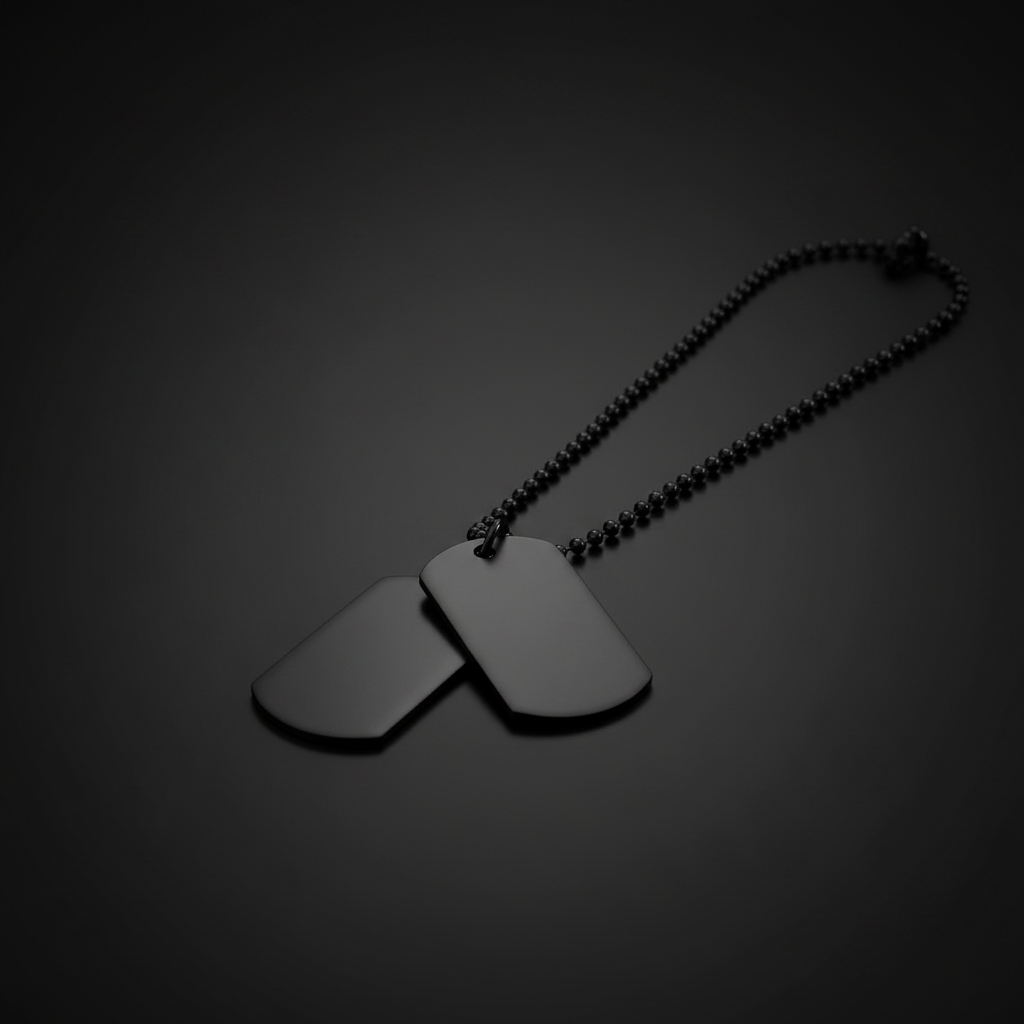 GRUFF Pendant — Black Steel