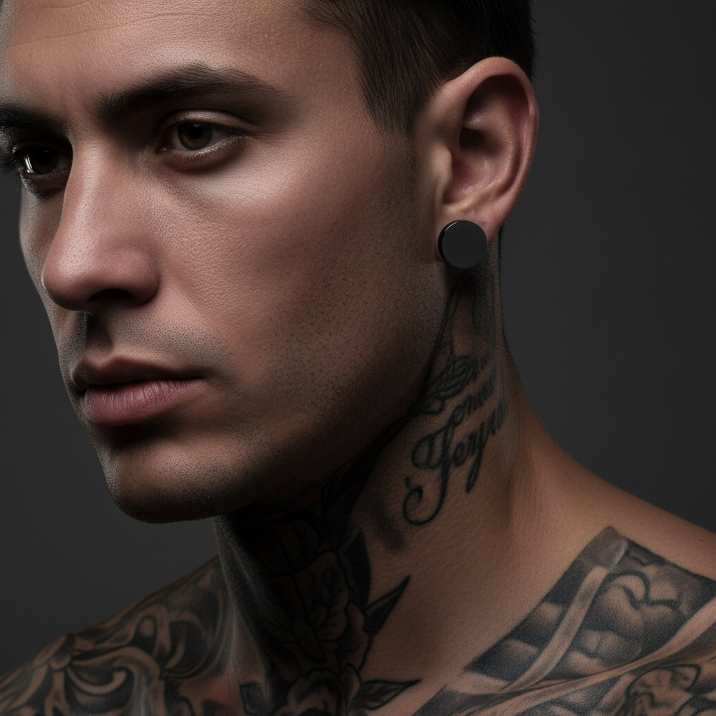 GRUFF Studs — Black Steel