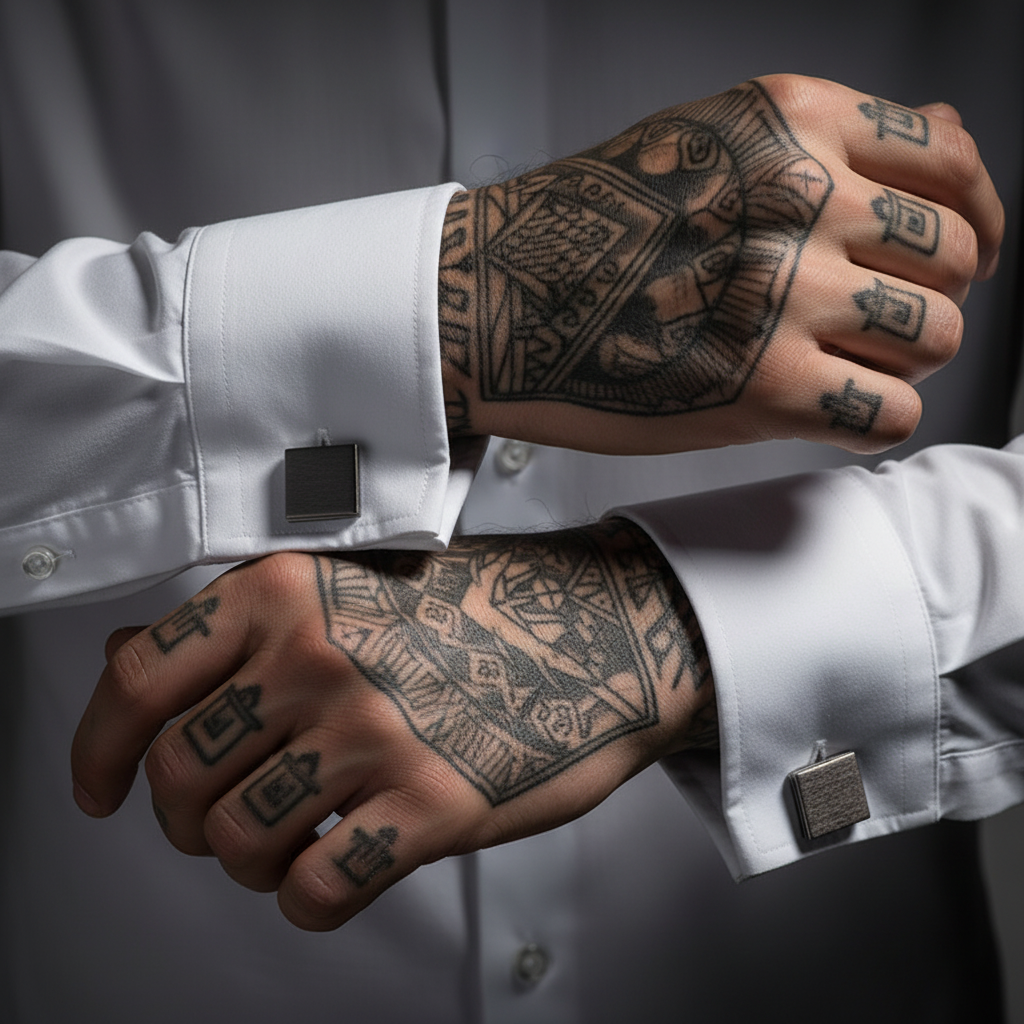 GRUFF Tie Bar — Square